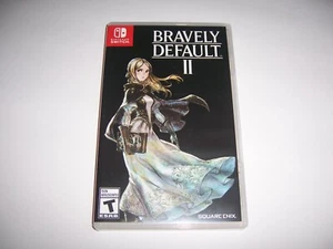 Estuche de repuesto para Bravely Default II 2 Nintendo Switch caja original auténtica - Imagen 1 de 3