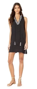 Bleu Rod Beattie Damen Bademode ärmellos Kapuze Cover Up Kleid schwarz Medium - Bild 1 von 4