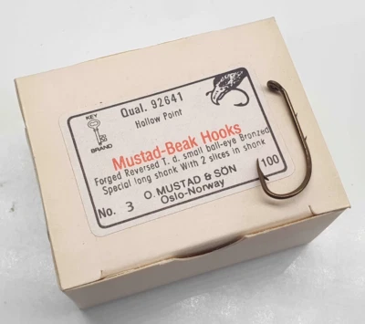 Ami con occhiello MUSTAD - Ref. 92641 - N. 3 - Pezzi 100 - FG946