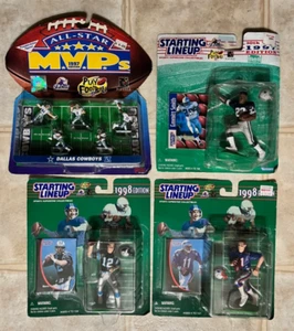 1990s Starting Lineup Figures and All Star MVP NFL Figures - NEW MOC ON CARD - Bild 1 von 9