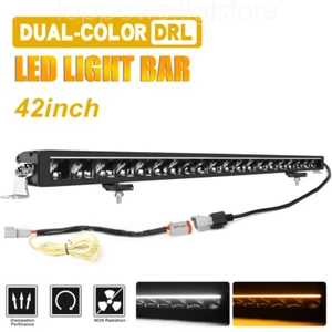 Colight 58-ZH 41.5 inch 40LED Slim LED Light Bar Combo Beam Halo DRL Offroad ATV - Picture 1 of 13