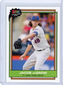 2020 Topps Future Stars Club Jacob deGrom NY Mets May Set 2 NL Rookies Of Year - Picture 1 of 2
