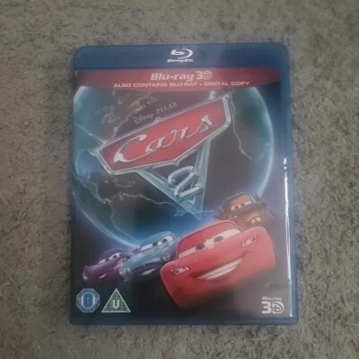 Cars 2 3D + 2D Blu-ray 2011 Disney Pixar Animated Movie - Image 1 of 4