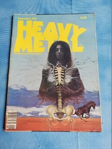 Heavy Metal Magazine -September 1978 GC - Picture 1 of 3