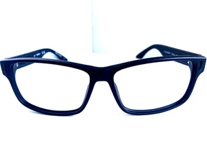 🤓 Dragon DR126 002 58mm Black Men's Eyeglasses Frame 58-15-140 - Imagen 1 de 4