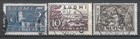 1930 Finland Set of 3 Used Stamps (Scott# 177-179) CV $5.15