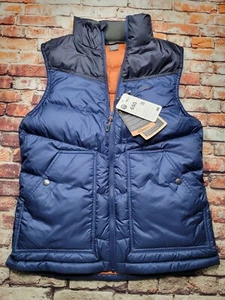 Outdoor Research Men's S Transcendent 650 Down Vest Color Twilight Ink Brand New - Picture 1 of 8