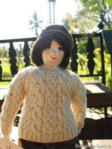 Muñeca Vintage Años 70 Firmada GUINN CRAFT Porcelana Country Craig Boy Paños Originales - Imagen 1 de 1