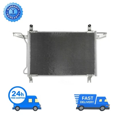 UIU 4531 A/C Air Conditioner Condenser for 1995-1996 Ford F-150 F-250 Bronco - Image 1 of 4