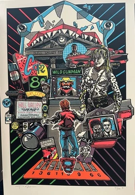 Tim Doyle - Back to the Future II Limited Movie Poster Art Print - Image 1 of 3