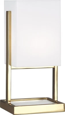 Robert Abbey Nikole AL Nikole 13" Column Table Lamp - Brass - Image 1 of 2