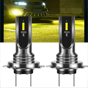 Replacement LED Headlight Car H7 Leds CSP Flip Chips Yellow Degrees Lighting - Picture 1 of 12