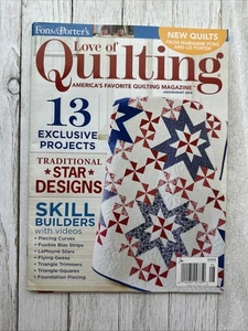 Fons & Porter's Love of Quilting Magazine JUL/AUG 2015, 13 Exclusive Projects - Picture 1 of 8