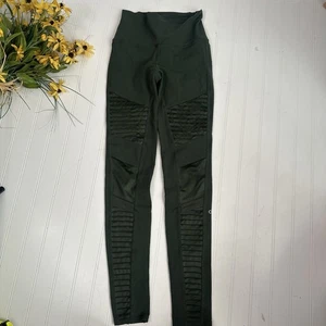 Alo Leggings Damen Extra Small Xs Grün Sportlich  - Bild 1 von 5