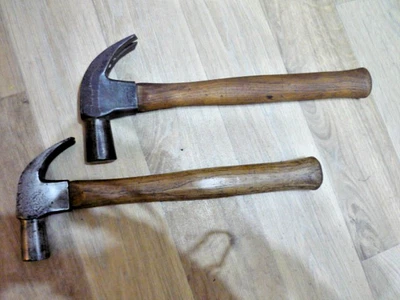 STANLEY and OTHER Vintage CLAW HAMMER 2 - Image 1 of 4