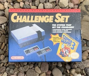 Juego Nintendo NES Challenge solo caja de cartón. Cubierta Mario 3. Solo caja. Genial - Imagen 1 de 18