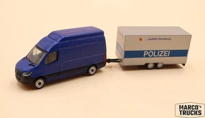 Herpa MB Sprinter Hodach trailer "Polizei Beratung" conversion 1:87 /U300 - Picture 1 of 1
