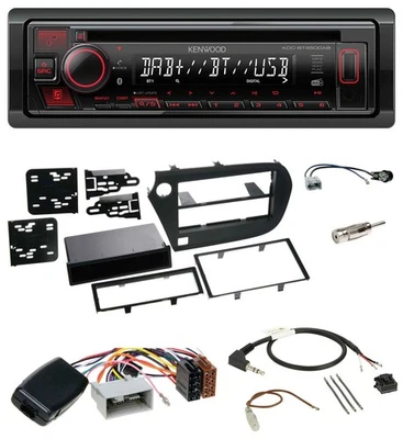 Kenwood Lenkrad CD USB Bluetooth DAB Autoradio für Honda Insight ZE2 2009-2013 - Bild 1 von 4
