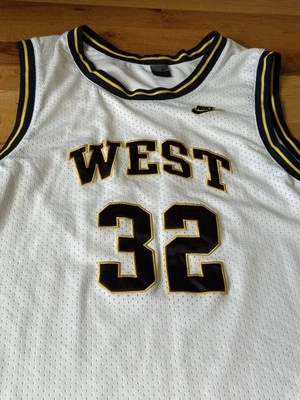 Nike Supreme Court West #32 Jersey Sz XXLarge +2 White Preowned - Image 1 of 4