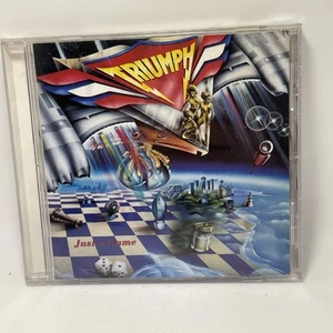TRIUMPH Just A Game CD Rik Emmett Hold On Lay It On the Line 70's 80's Tested - Bild 1 von 4