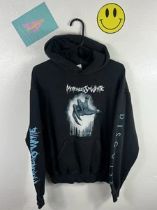 DAMEN MOTIONLESS IN WEISS VERKLEIDUNG BAND KAPUZEN SWEATSHIRT OBERTEIL GRÖSSE Medium - Bild 1 von 3