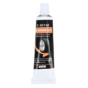 Tire Patch Plug Sidewall Repair Glue For Side Bonding Or Tire Leakage 50ml - Picture 1 of 12