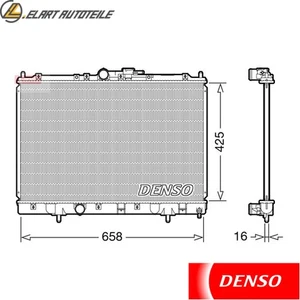 KÜHLER MOTORKÜHLUNG DRM45051 FÜR MITSUBISHI PAJERO/PININ 4G93 1.8L 4G94 2.0L  - Picture 1 of 8