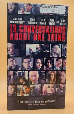13 Conversations About One Thing 2002 VHS Matthew McConaughey *Buy 2 Get 1* - Image 1 of 3