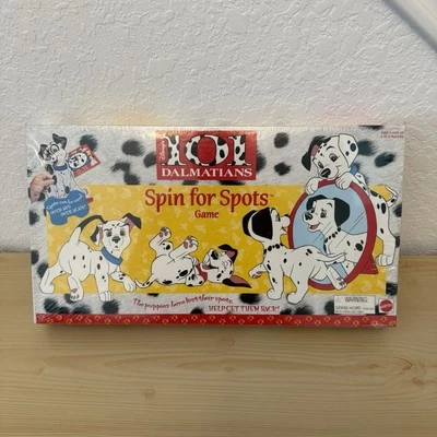 SEALED 1996 Disney 101 Dalmatians Spin for Spots Mattel Game Vintage - Image 1 of 4