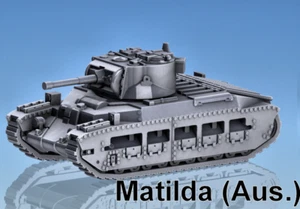 British - Matilda (Australian) Tank (3) - Picture 1 of 3