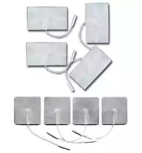 ^apao 4+4 Electrodos compatible Tesmed Compex Globus adhesivos 5x5cm 5x8cm - Imagen 1 de 1
