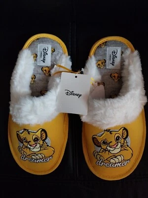 Disney The Lion King Simba Slippers Ladies Home Slippers New Gift Christmas