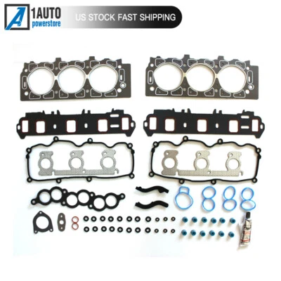 Conjunto de junta de cabeça de grafite para 2001-2007 Ford Taurus Mercury Sable 3.0L 2F1Z6079AB - Imagem 1 de 4