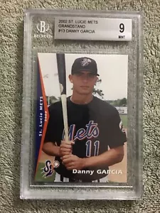 Tribuna Danny Garcia 2002 novato radiocontrol graduado Beckett BGS 9 como nuevo METS - Imagen 1 de 4