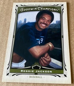 REGGIE JACKSON 2013 UD GOODWIN CHAMPIONS Card #31  NM-MT  - Picture 1 of 2