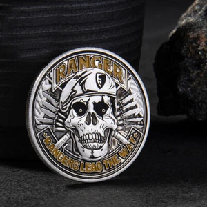 20PCS United States Challenge Coin Gifts The Army Rangers Lead The Way Coin - Picture 1 of 5
