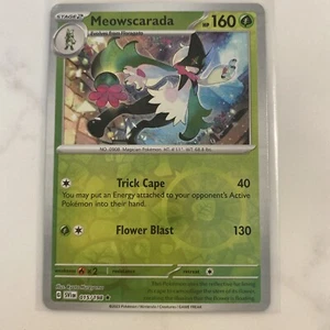 Pokémon TCG Scarlet & Violet Meowscarada #15/198 Reverse Holo Rare - Bild 1 von 2