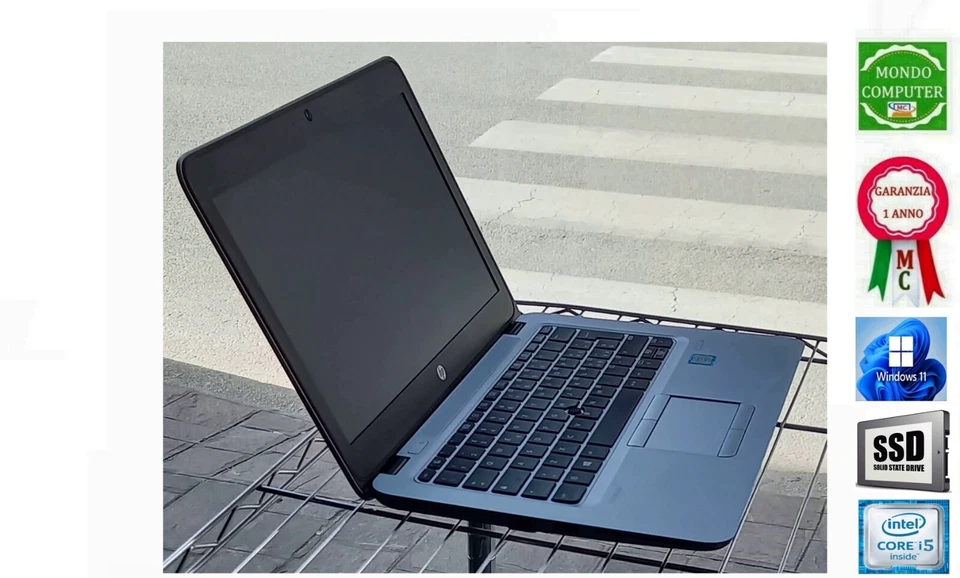 PORTATILE NOTEBOOK HP 840 CPU INTEL CORE i5 5200U SSD WINDOWS 11 PRO - Immagine 1 di 1