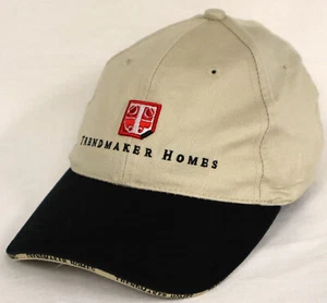 Logotipo bordado de Trendmaker Homes ~ gorra de béisbol de marca de agua caqui correa - Imagen 1 de 7