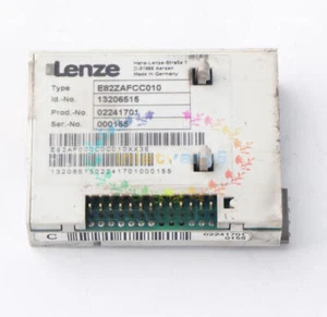 One Lenze E82ZAFCC010 8200 Series Inverter IO Board Communication Module Used - Picture 1 of 1