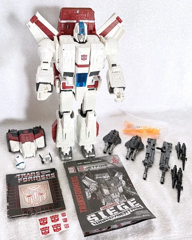 JETFIRE • COMPLETE w/EXTRAS • SEIGE WAR FOR CYBERTRON SERIES Cover