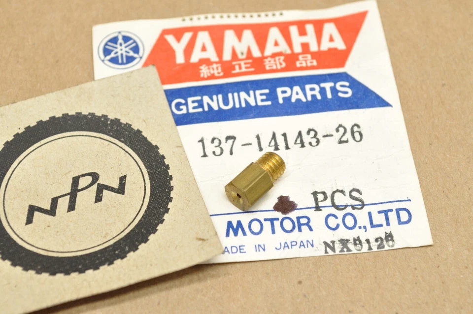 Carburador chorro principal #130 137-14143-26 nuevo de stock Yamaha DT250 DT360 YDS3 YM1 Foto 1 de 1