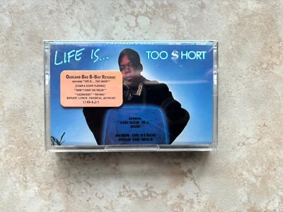 Too Short Life is Too $hort 1988 Cassette Sealed/ NEW VTG - Image 1 of 4