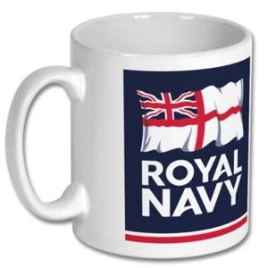 OFFIZIELL LIZENZIERTE KERAMIKTASSE ROYAL NAVY LOGO - Bild 1 von 2