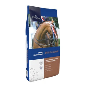 Dodson & Horrell Build & Glow Horse Pony Feed 18kg High Calorie Equestrian Food - Picture 1 of 2