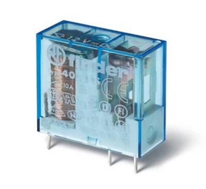 Finder Relaissockel 40.31.7.024.0000 - Leiterplattenmontage, 24 V DC spule, 10 A - Bild 1 von 1