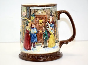 Royal Doulton Beswick Christmas Carol Tankard Mug Limited Edition Yule 1972 - Picture 1 of 9