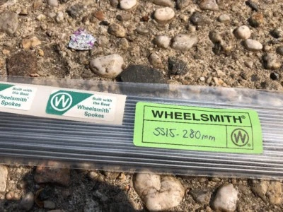Nos Wheelsmith SS15-280mm Silver spokes - Image 1 of 4