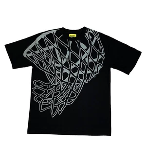 Camisa de manga corta para hombre Chinatown Market Smiley negra gris red de baloncesto talla XL - Imagen 1 de 6