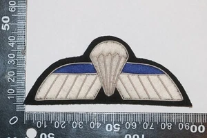 DUTCH NETHERLANDS BULLION WIRE ARMY AIRBORNE PARACHUTE DRESS WING - Picture 1 of 1